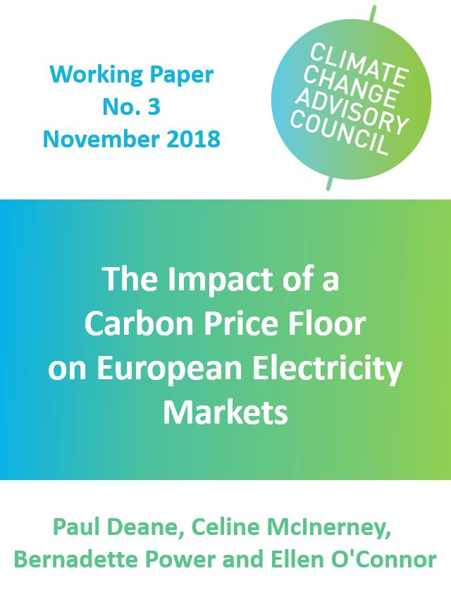 Working Paper No. 3: The Impact of a Carbon Price Floor on European Electricity Markets 